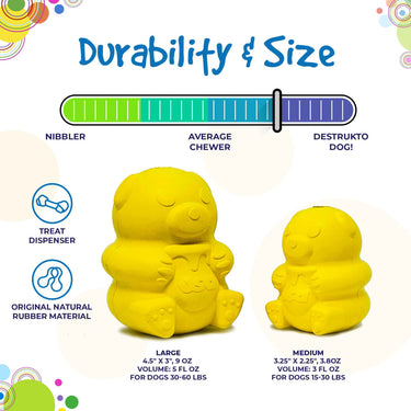 SodaPup Honey Bear Treat Dispensing Toy